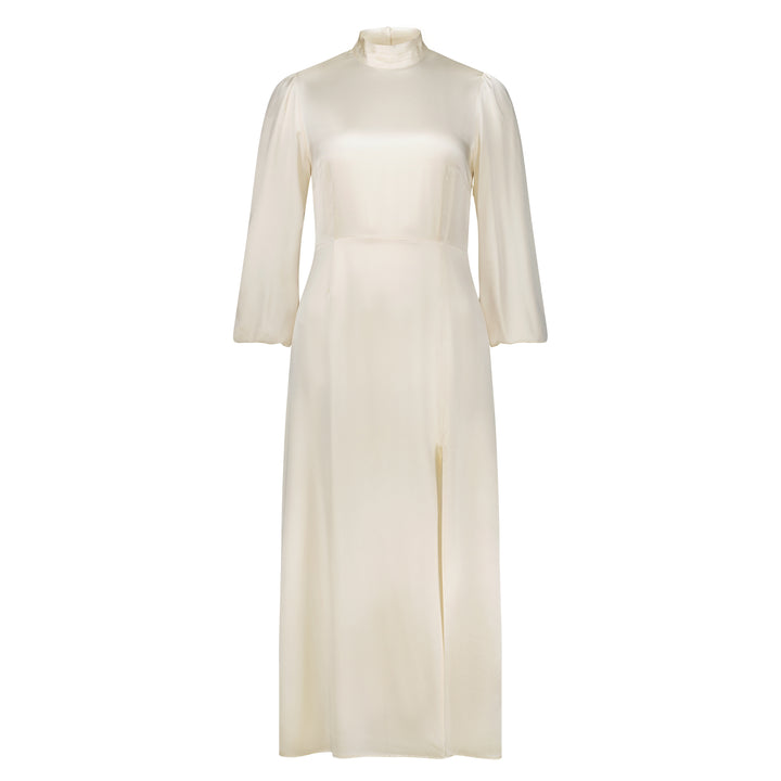 MeraSilk - Shop the Elegant Hera Dress Ivory for Women Online